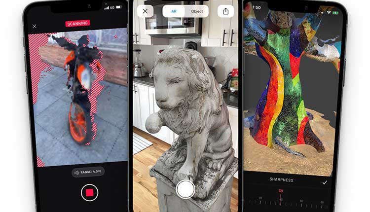 ۳. Scaniverse (اِسکَنی‌وِرس)