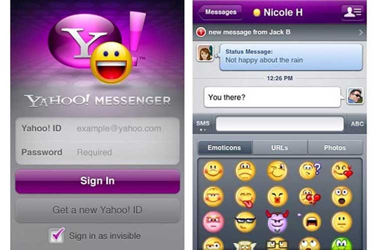 یاهو مسنجر (Yahoo! Messenger)؛ پادشاه بی‌چون و چرای چت‌روم‌ها